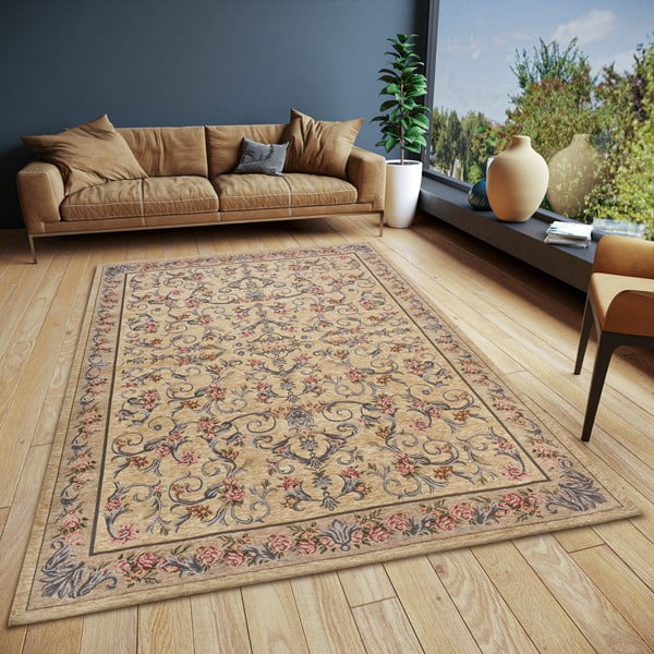 Kilimas smėlio spalvos 75x150 cm Assia – Hanse Home-image-1