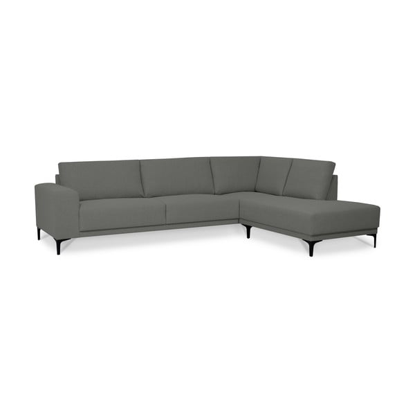 Kampinė sofa pilkos spalvos (su dešiniuoju kampu) Chile – Scandic-image-2