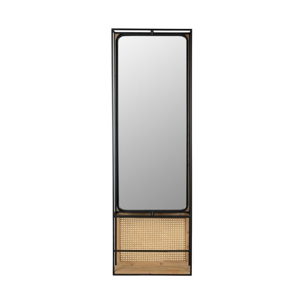 Sieninis veidrodis su lentyna 53x165 cm Langres – Dutchbone