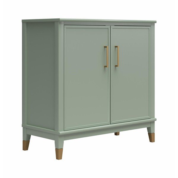 Spintelė žalios spalvos 86x85x41 cm Westerleigh – CosmoLiving by Cosmopolitan-image-2