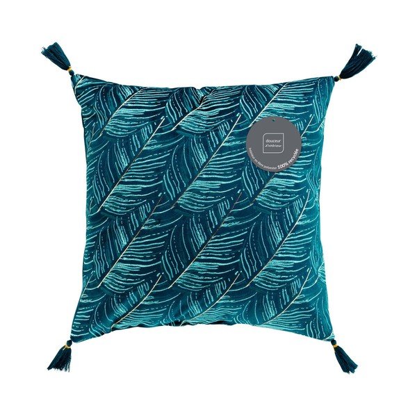 Iš velveto dekoratyvinė pagalvėlė 40x40 cm Palmina – douceur d'intérieur-image-3