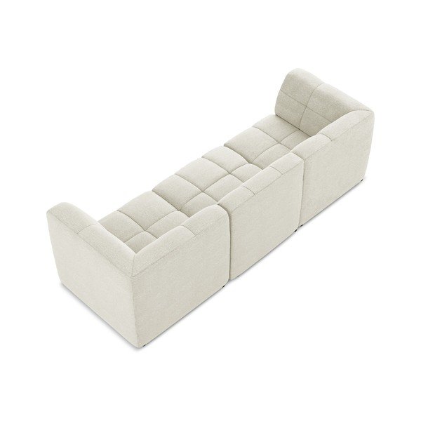 Smėlio spalvos sofa iš boucle 255 cm Aloha – Makamii-image-3
