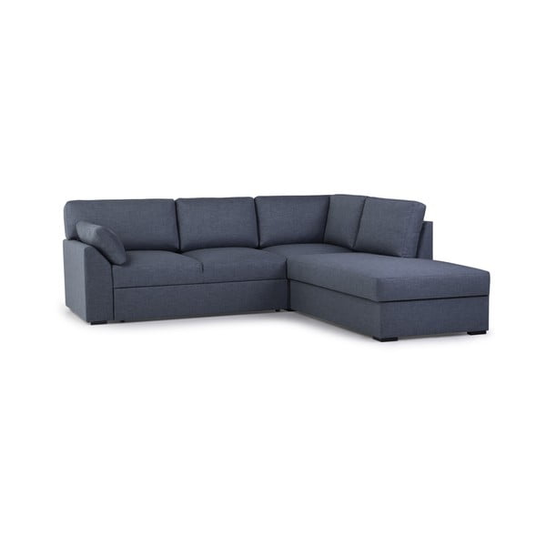 Sulankstoma kampinė sofa mėlynos spalvos (su dešiniuoju kampu) Janson – Scandic-image-2
