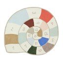 Rankų darbo iš vilnos mišinio vaikiškas kilimas 100x112 cm Nautilus – OYOY Mini