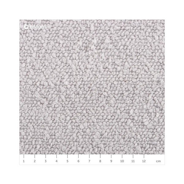 Pufas šviesiai pilkos spalvos iš boucle Molino – Micadoni Home-image-4