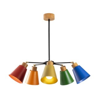 Kabantis šviestuvas ø 58 cm su metaliniu gaubtu Manavgat – Opviq lights