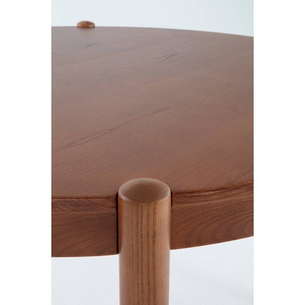 Iš guobos masyvo apvalios formos valgomojo stalas ø 120 cm Nattavaara – Jotex-image-4