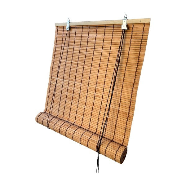 Natūralios spalvos iš bambuko roletai 90x220 cm Zeva – Gardinia-image-3