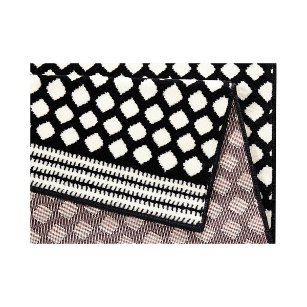 Juodai baltas kilimas Zala Living Spot, 70 x 140 cm-image-2