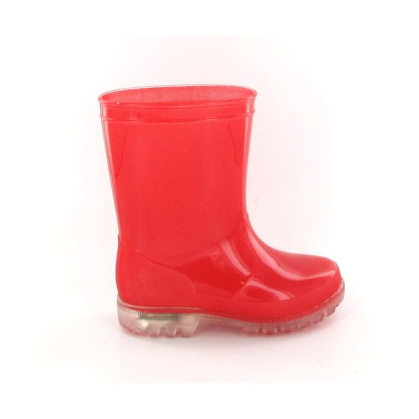 Raudoni "Ambiance Kid" lietaus batai, 29 dydžio