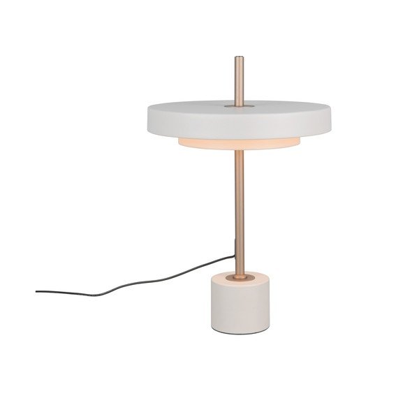 Dramblio kaulo spalvos stalinis šviestuvas LED su pritemdymo funkcija (aukštis 45,5 cm) Keaton – Trio