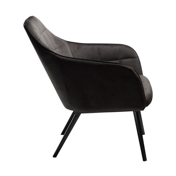 Juodos spalvos krėslas DAN-FORM Denmark Embrace-image-4