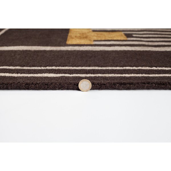 Rudas rankomis austas kilimas Flair Rugs Moderne Lifestyle, 200 x 290 cm-image-1