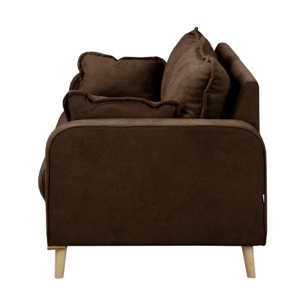 Tamsiai ruda sofa 193 cm Beata - Ropez-image-3