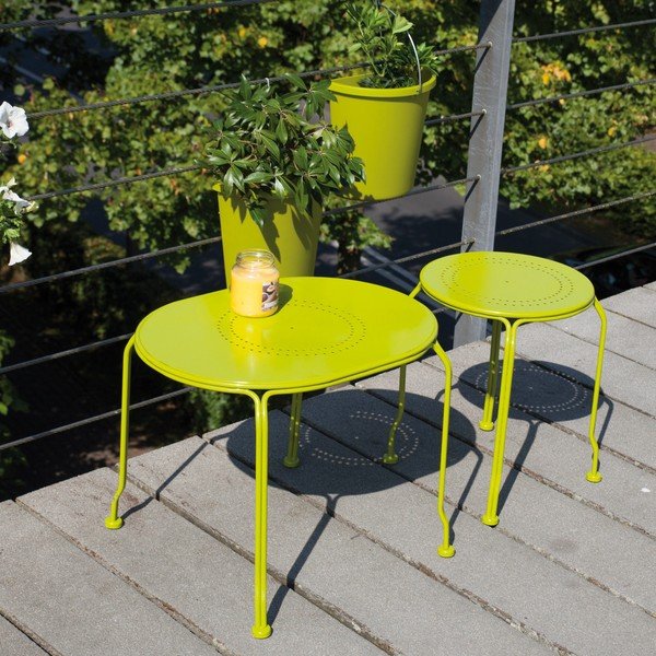 Žalias balkono stalas Esschert Design Nature-image-1