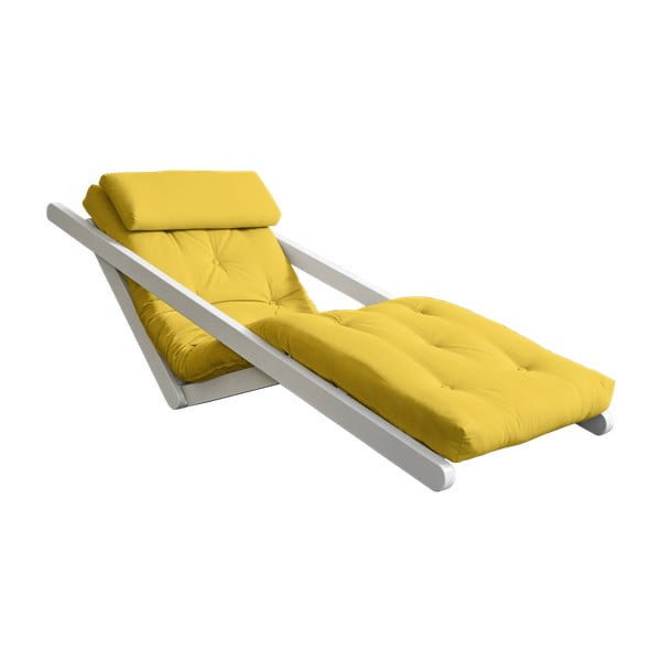 Keičiama poilsio kėdė "Karup Figo White/Amarillo-image-4