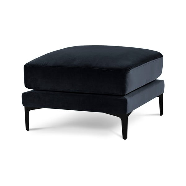 Tamsiai mėlynas aksominis pufas Kooko Home Harmony-image-2