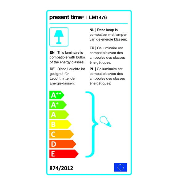 Baltas pakabinamas šviestuvas su medinėmis detalėmis "Leitmotiv Farm", ⌀ 41 cm-image-3