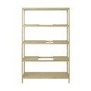 Natūralios spalvos pastatoma lentyna iš ąžuolo 105x170x40 cm Sukoya – Blomus