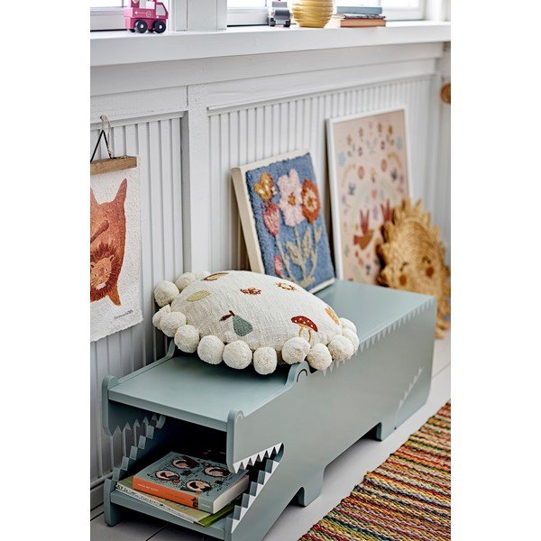 Žalios spalvos vaikiškas suoliukas Arnie – Bloomingville Mini-image-1