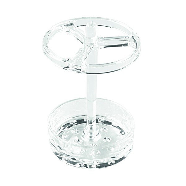 Skaidrus dantų šepetėlių laikiklis iDesign Eva Large-image-1