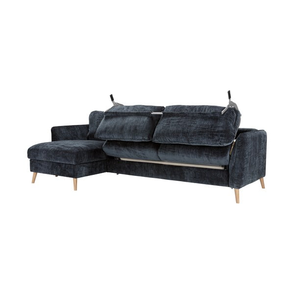 Mėlyna kampinė sofa lova Lucy - Sits-image-2