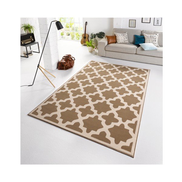 Smėlio spalvos kilimas Zala Living Noble, 70 x 140 cm-image-3