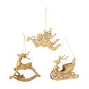 Eglutės papuošimai 3 vnt. 10 cm Anisa – Bloomingville