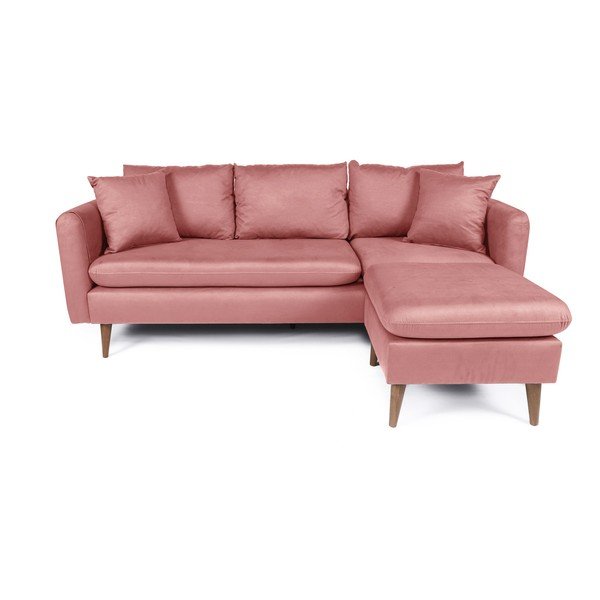 Sofa šviesiai rožinės spalvos 215 cm Sofia – Balcab Home