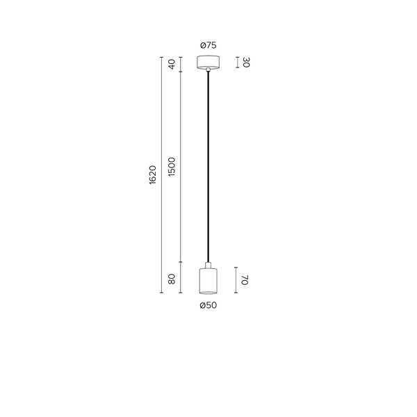 Vario spalvos pakabinamas šviestuvas Sotto Luce Cero Basic-image-2