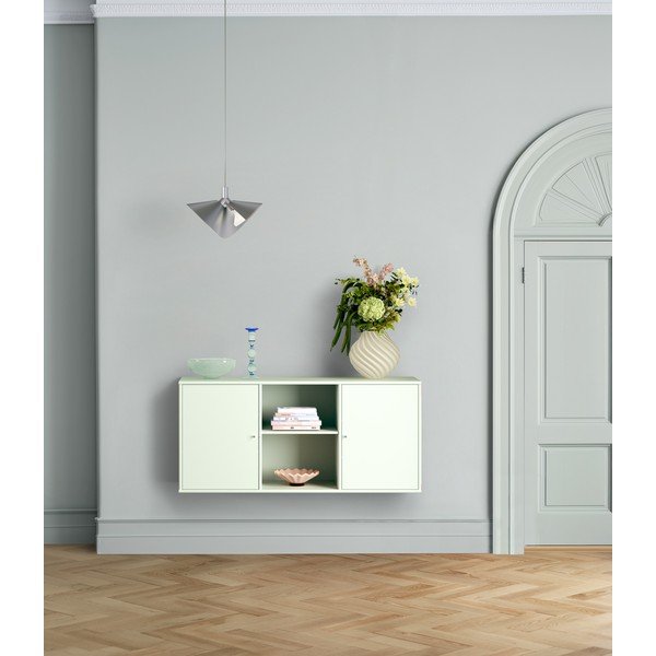 Mėtų spalvos pakabinama šoninė spintelė 133x61x42 cm Mistral – Hammel Furniture-image-2