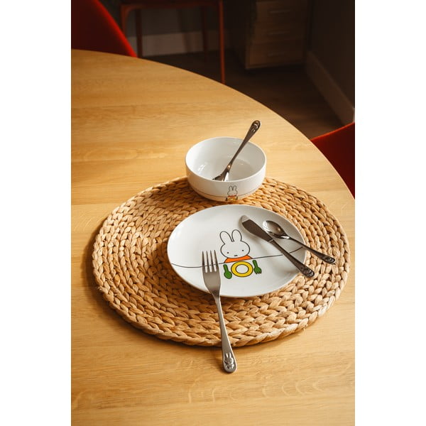 Porceliano vaikiški valgomojo rinkiniai 6 vnt. Miffy – Zilverstad-image-2