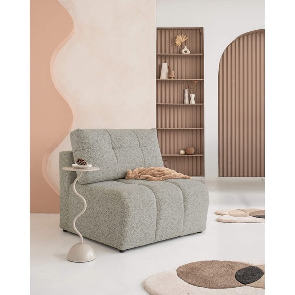 Šviesiai rudos spalvos modulinė sofos dalis Lulu – Miuform-image-2