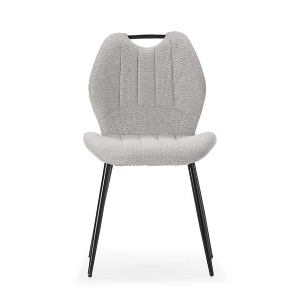 Valgomojo kėdės šviesiai pilkos spalvos 4 vnt. Muli – Marckeric-image-2