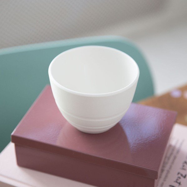 Baltas porcelianinis puodelis Villeroy & Boch Leaf, 450 ml-image-1