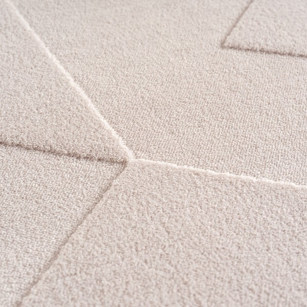 Skalbiamas kreminės spalvos kilimas 80x250 cm Pompei 1613 – Ayyildiz Carpets-image-2