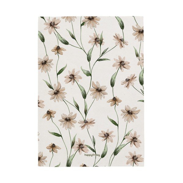 Virtuvės rankšluosčiai iš medvilnės 2 vnt. 50x70 cm Tinny bloom – Happy Friday-image-1