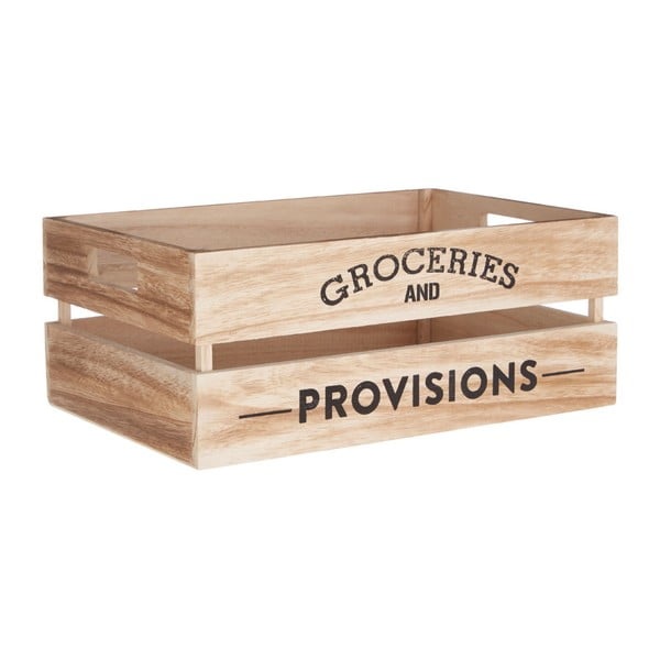 Medinė dėžutė Premier Housewares Provisions, 25 x 35 cm