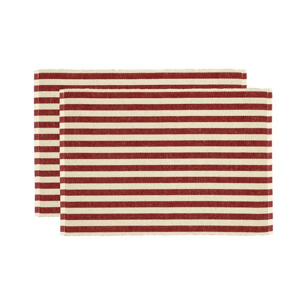 Iš džiuto mišinio padėkliukai 2 vnt. 33x48 cm Statement Stripe – Södahl