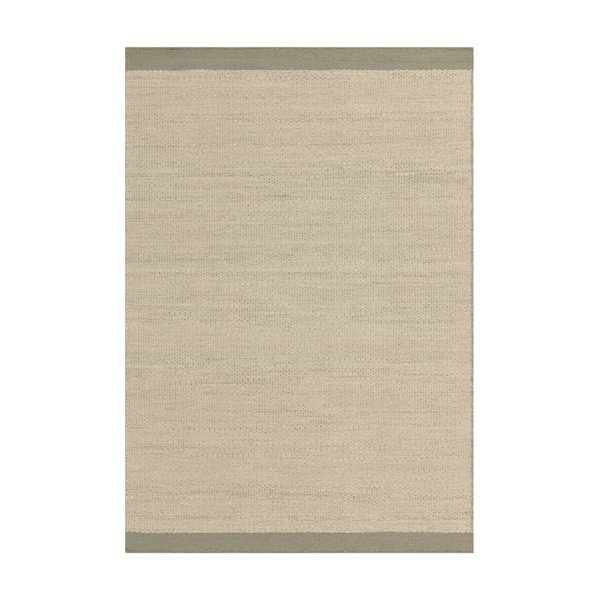 Rankų darbo kreminės spalvos/šalavijo spalvos iš vilnos kilimas 200x290 cm Lima Sage – Asiatic Carpets