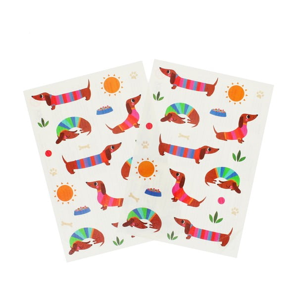 Vaikiškos tatuiruotės Sausage Dog – Rex London-image-2