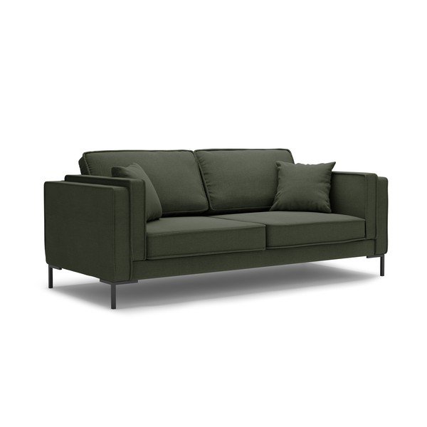 Tamsiai žalia sofa Milo Casa Attilio, 160 cm-image-2