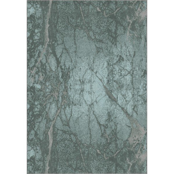 Pilkos spalvos/žalsvai mėlynos spalvos kilimas 133x190 cm Damar – FD