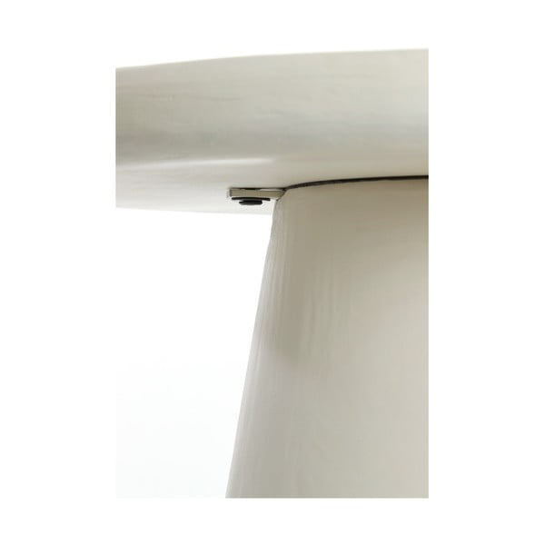 Apvalios formos kavos staliukas baltos spalvos ø 70 cm Kulona – Light & Living-image-3