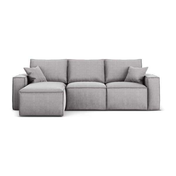 "Cosmopolitan Design Miami" pilka kampinė sofa, kairysis kampas