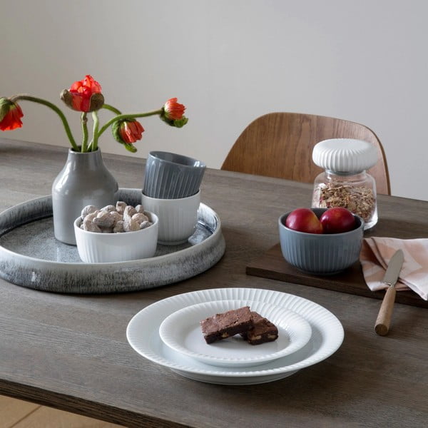 Balta porcelianinė lėkštė Kähler Design Hammershoi, ⌀ 27 cm-image-1