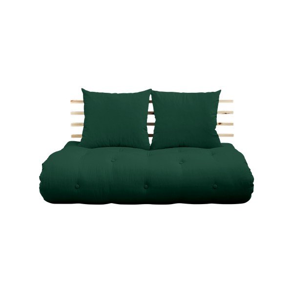 Kintama sofa "Karup" dizainas "Shin Sano Natural Clear/Dark Green