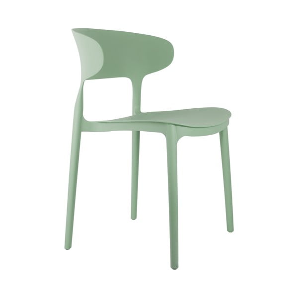 Iš plastiko valgomojo kėdės šviesiai žalios spalvos 4 vnt. Fain – Leitmotiv