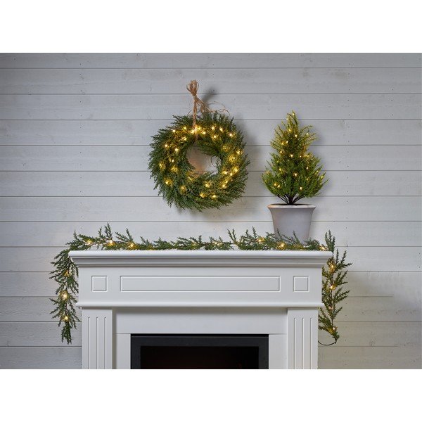 Šviečiantis vainikas Thuja - Star Trading-image-1