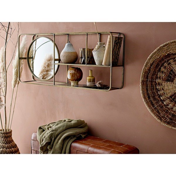 Smėlio spalvos molinė vaza Bloomingville Ines, aukštis 18 cm-image-3